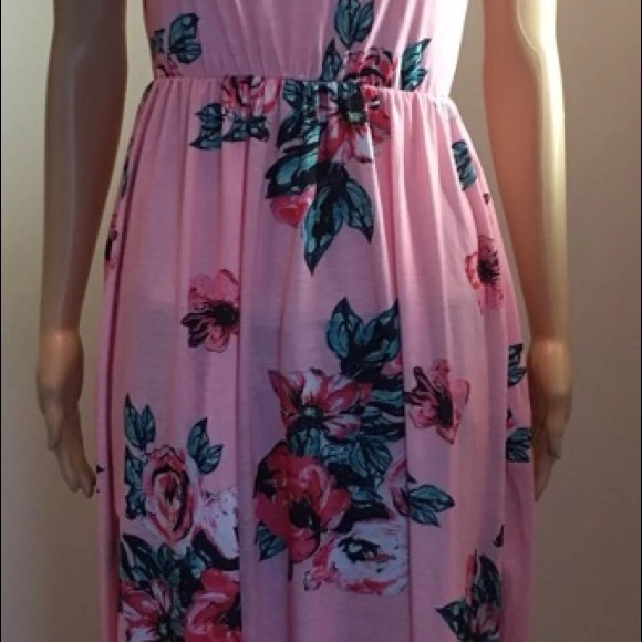 Pink Maxi Dress - Picture 3 of 3